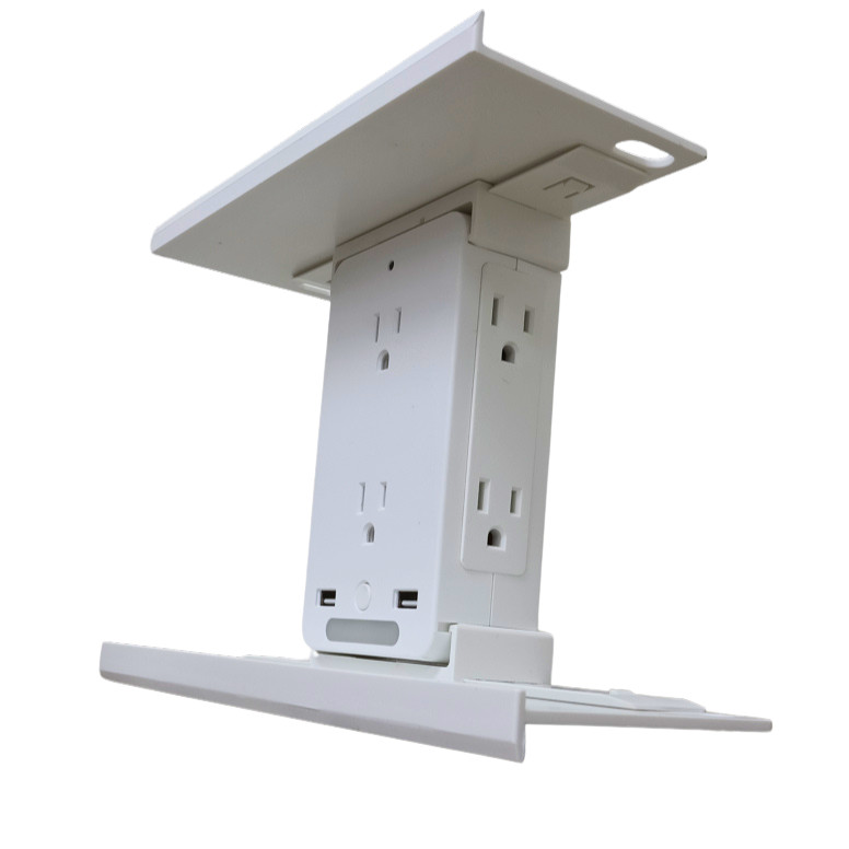 Sharper Image Socket Shelf Ultra White gallery