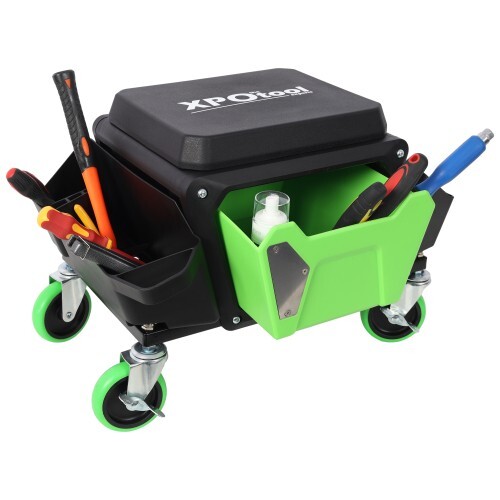 Automobile maintenance mechanical stool It has a load capacity of 330 pounds gallery