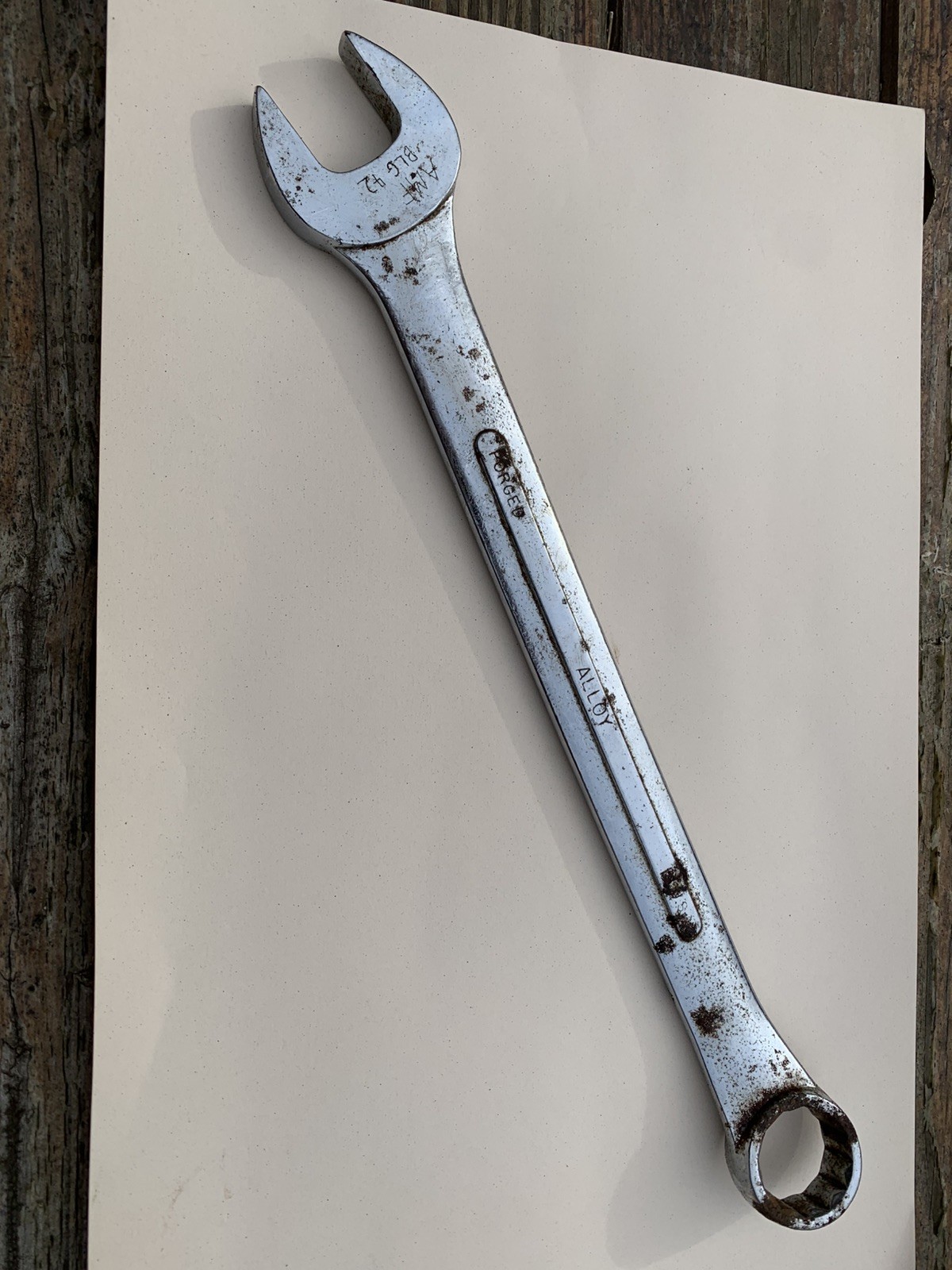 S-K Tools 1-5/16" SAE Combination Wrench C-42 Made in USA gallery