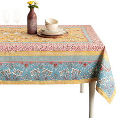 Maison D’ Hermine Table Cloth Rectangle Table 100% Cotton 60 X 90 Inches Tablecl