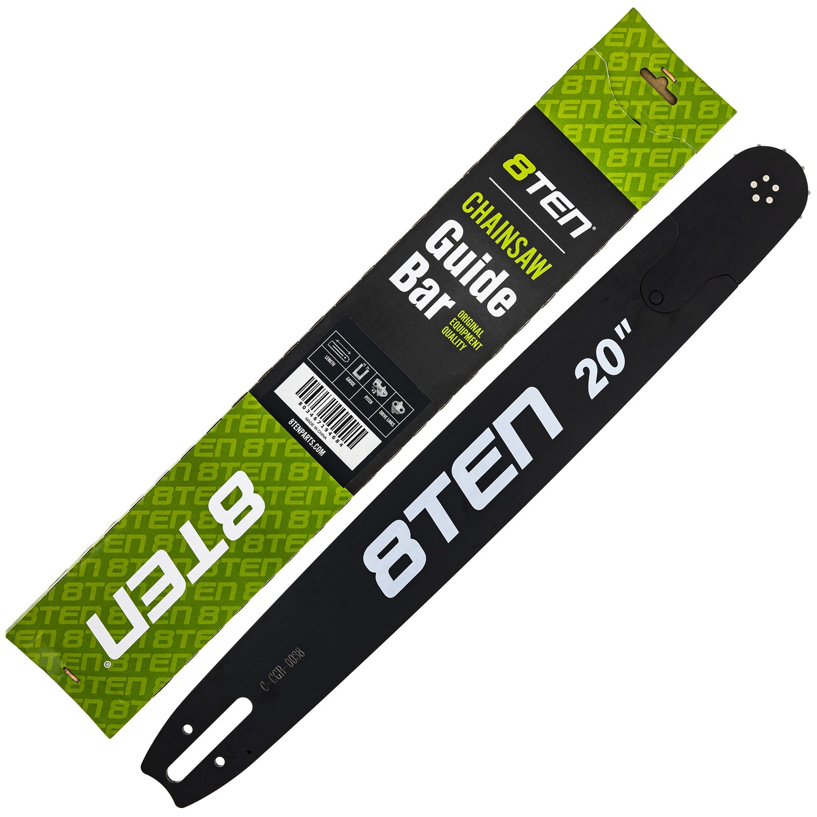 8TEN 20" Chainsaw Guide Bar .050 3/8 72DL Chain for Stihl 066 044 30030008822 gallery
