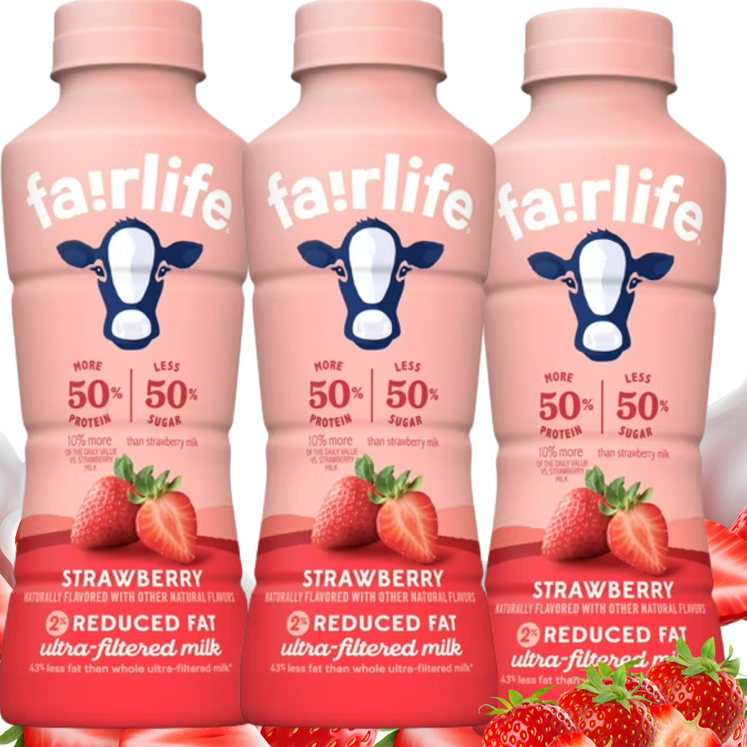 Fairlife 2% Ultra-Filtered Milk Strawberry - High Protein 23g - 14 Fl Oz 3pack gallery