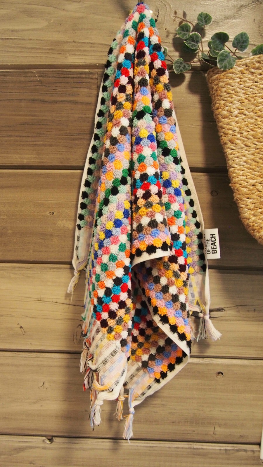 Multi Color Turkish Hand Towel - Quick Soft Rainbow Absorbent Pom Pom Kitchen gallery