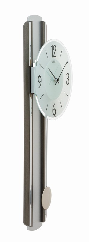 Modern Wall Clock with Quartz Movement by AMS gallery