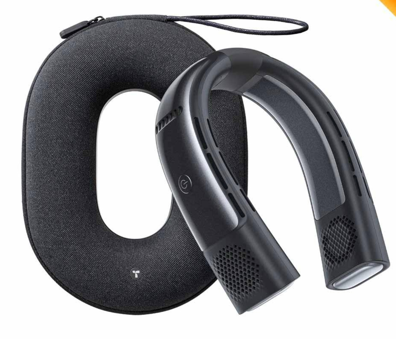 TORRAS Coolify 2s Neck Air Conditioner cooling/heating Fan - Black gallery