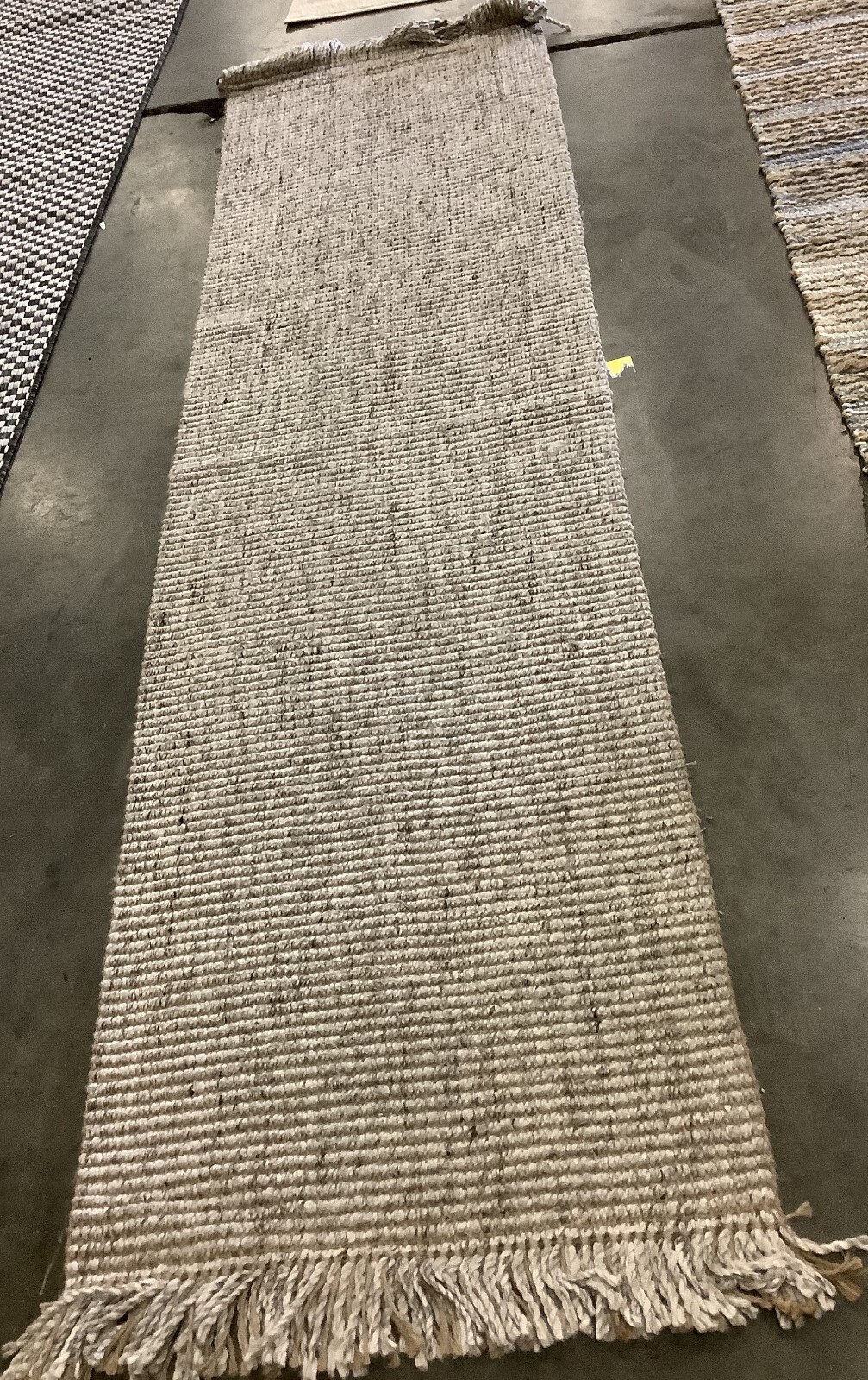 SILVER / NATURAL 2'-3" x 8'-0" Flaw in Rug, Reduced Price 1172675615 NF826G-28 gallery