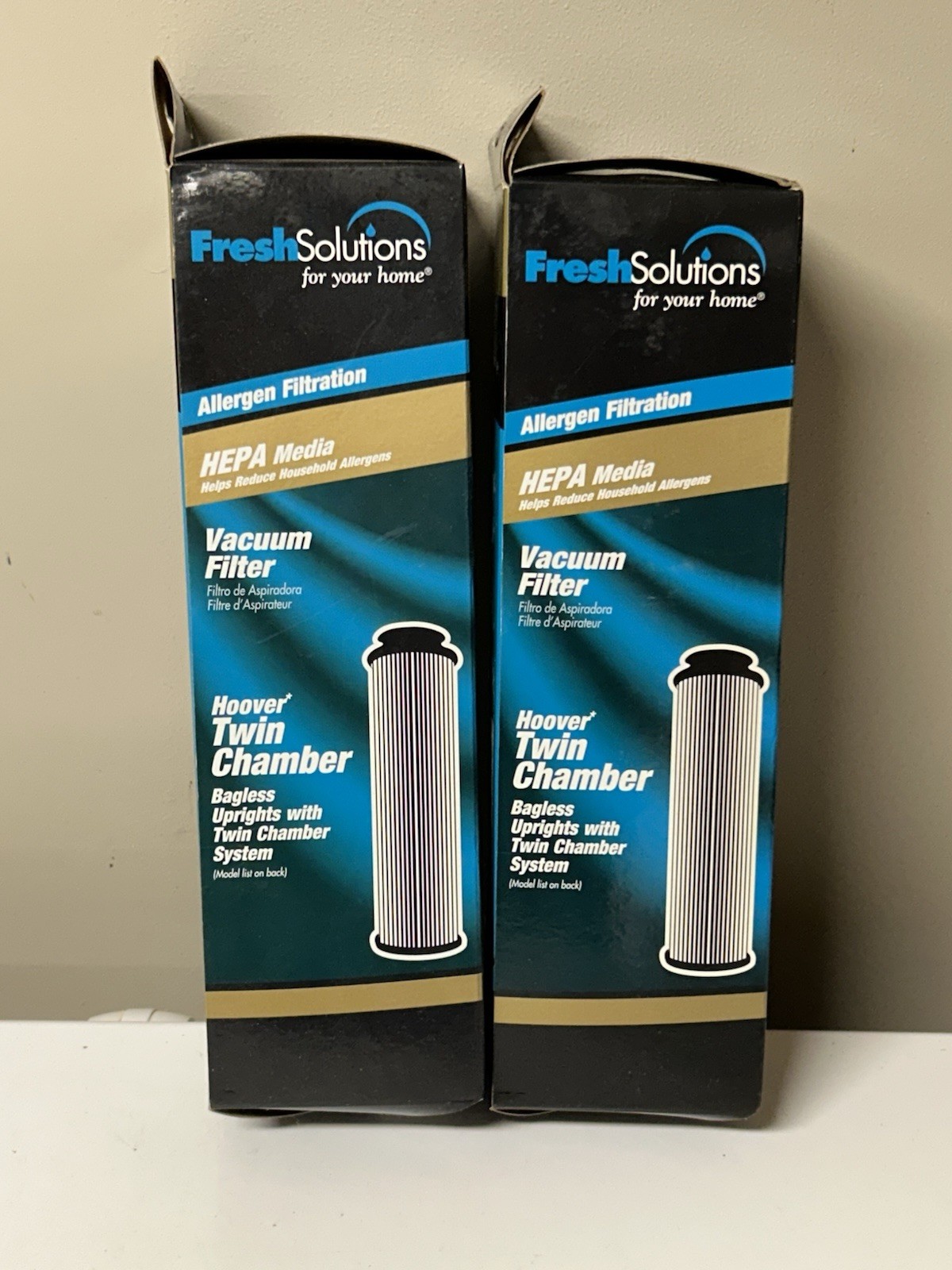 2- Hoover Vacuum Filter FRESH SOLUTIONS Allergen Filtration Twin Chamber NEW gallery
