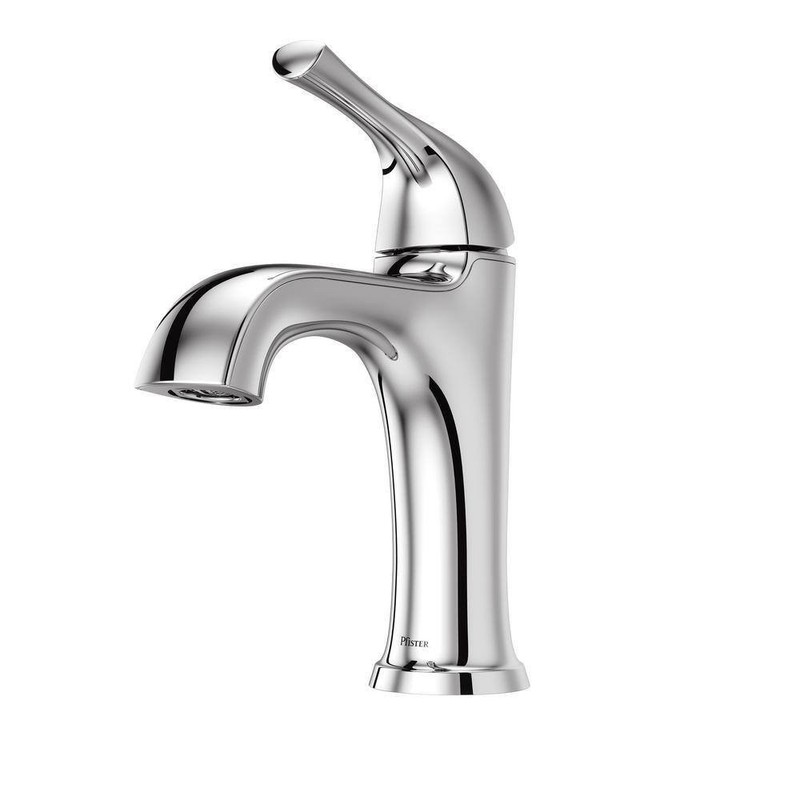 Ladera Single Hole Single-Handle Bathroom Faucet in Polished Chrome gallery