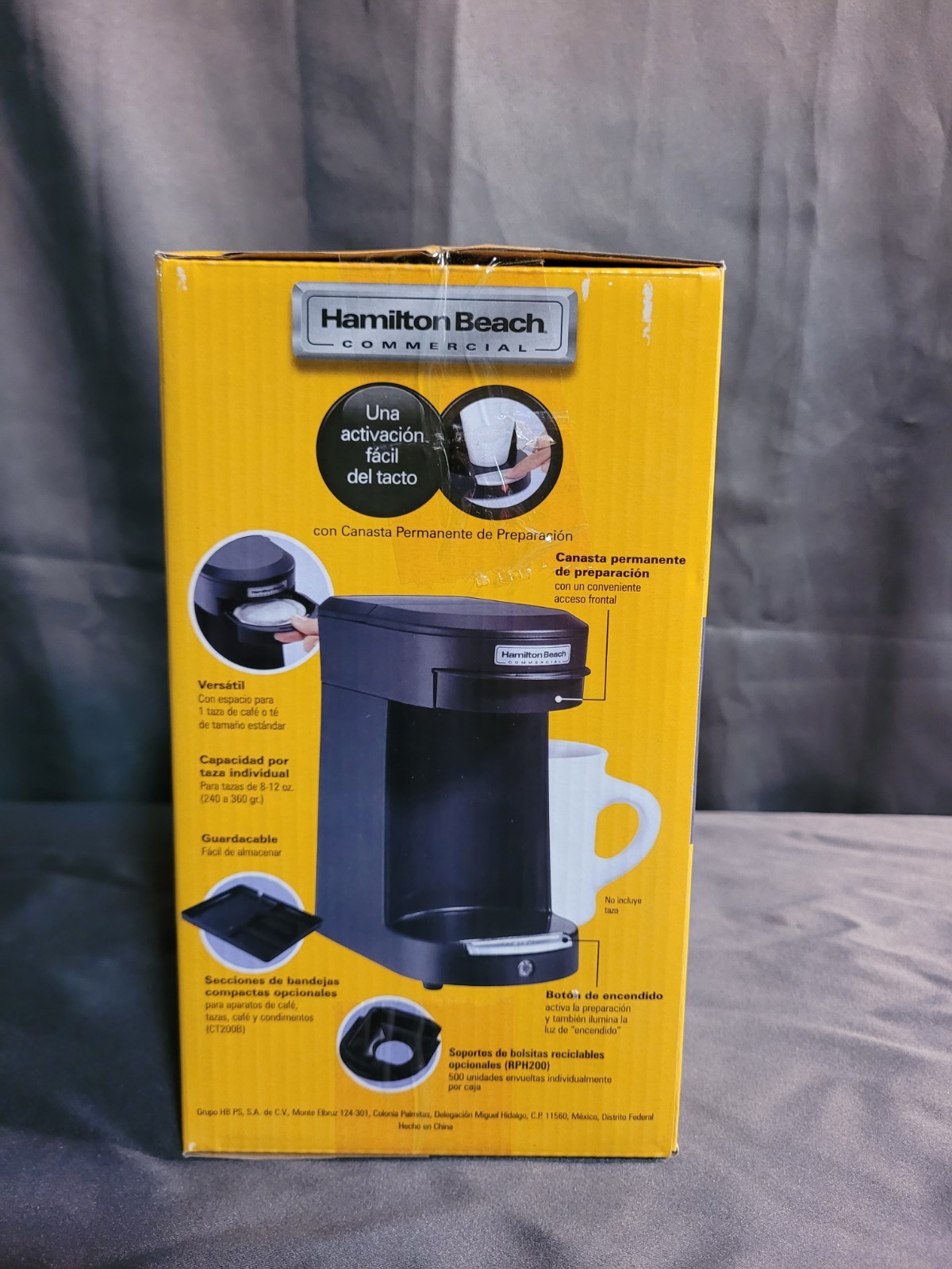 Hamilton Beach Single-Cup Hospitality Coffee Maker Black gallery