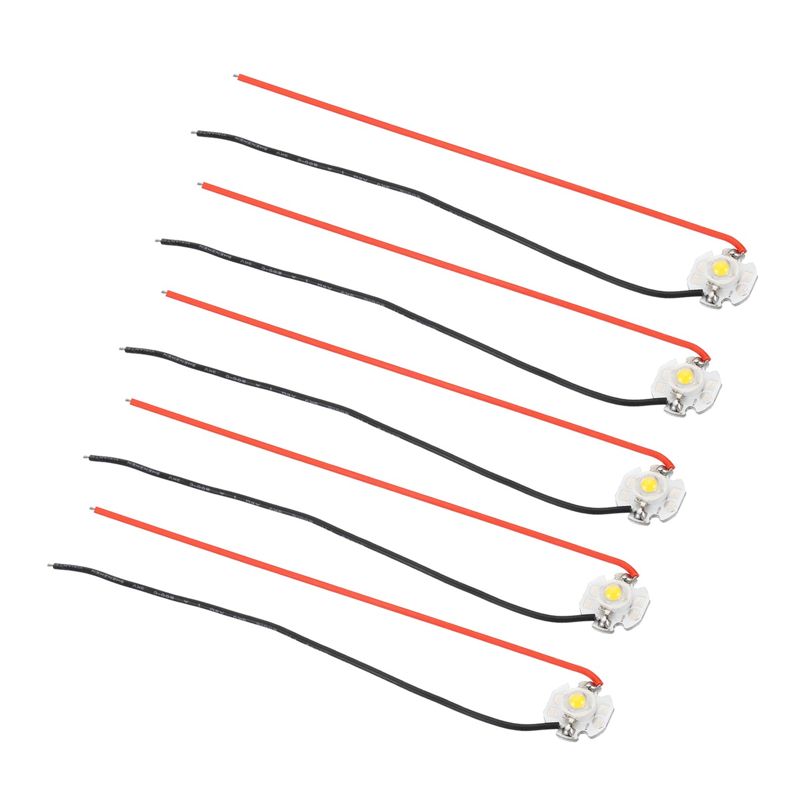 5Pcs 0.6" 700mA 3W LED Chip Bulb COB Light Beads Warm White 2800-3500K gallery