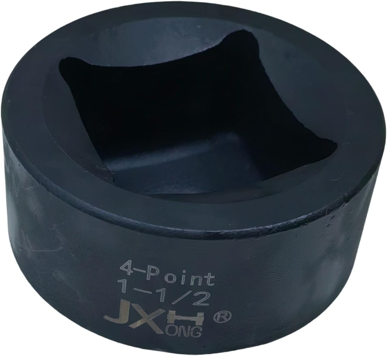 1/2" Drive 1-1/2", 4-Point Square Impact Socket, Heat Treated Cr-Mo Alloy Steel gallery
