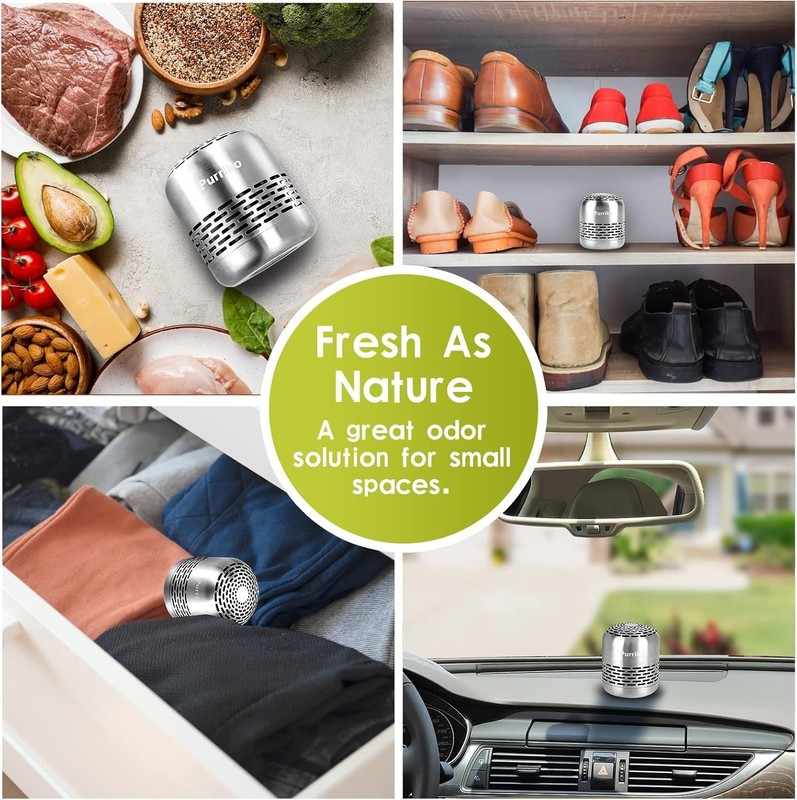 Purriko Refrigerator Deodorizer,Lasts up to 10 Years,Refrigerator Odor Eliminato gallery