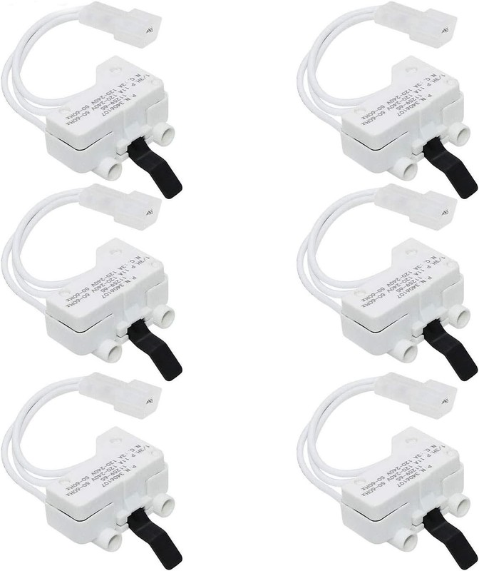 Durable 6-Pack Dryer Door Switch - High Compatibility & 365 Days gallery