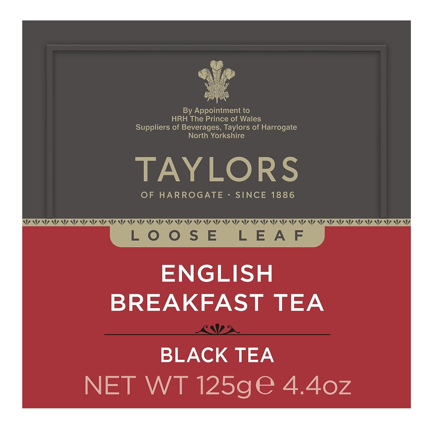 Taylors English Breakfast Loose Leaf Tea 4.41 Oz Rich Full Bodied Flavor gallery