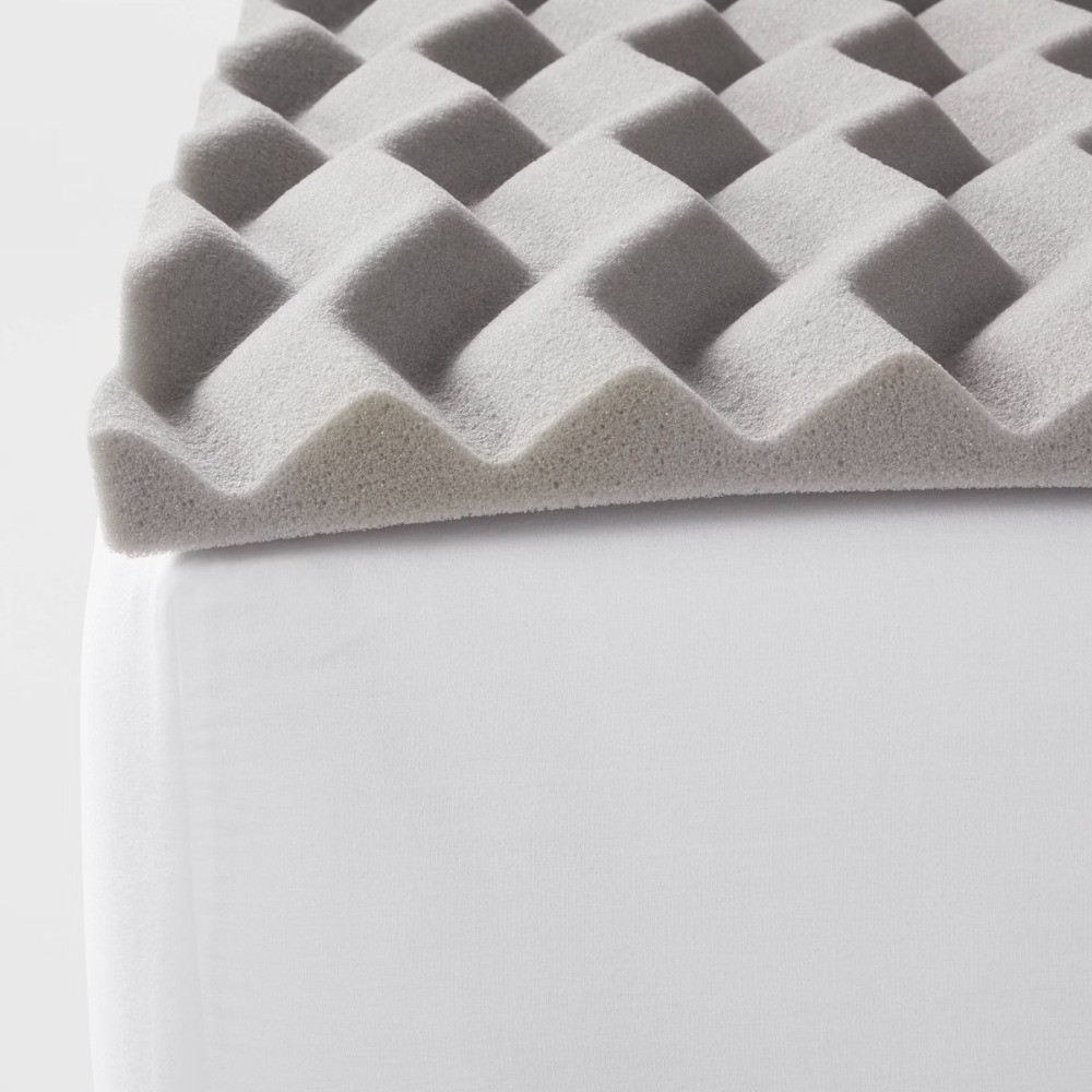 1.5" Reversible Memory Foam Mattress Topper gallery