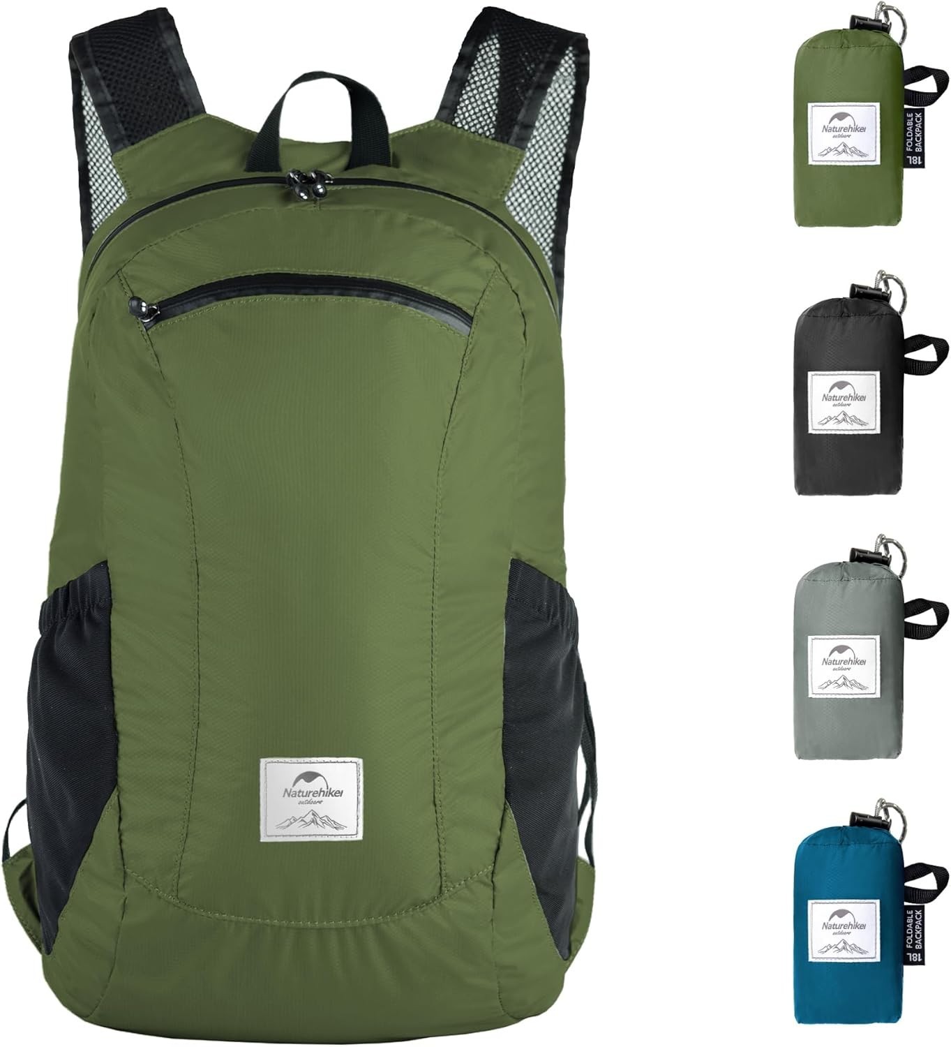 18L Lightweight Hiking Daypack, Waterproof Camping Packable Backpack Ultralig... 2