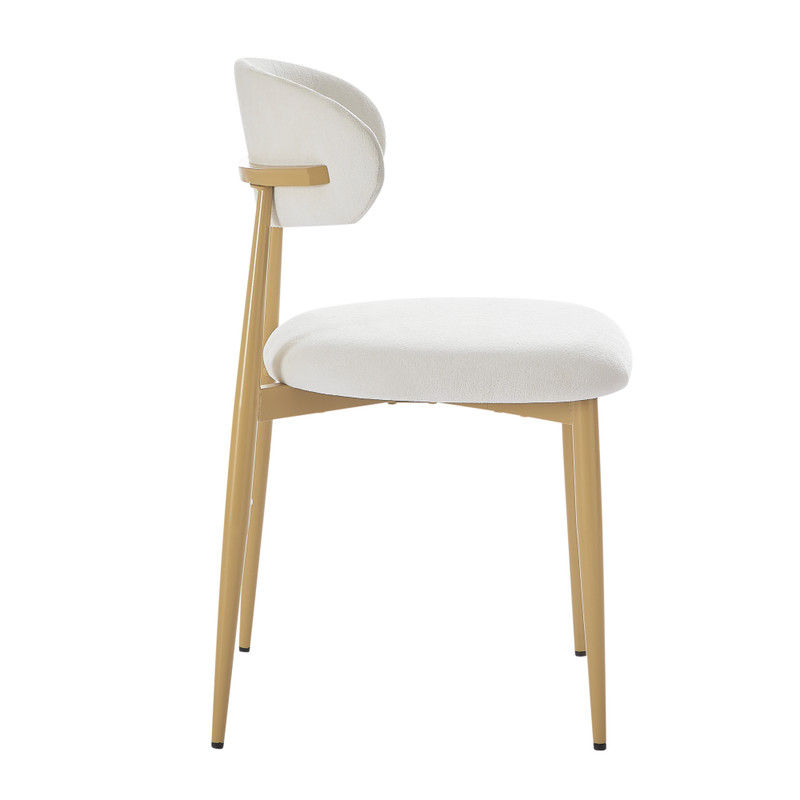 47.24" Round Dining Table (Serves 2–4) with Two Dining Chairs Blends modern gallery