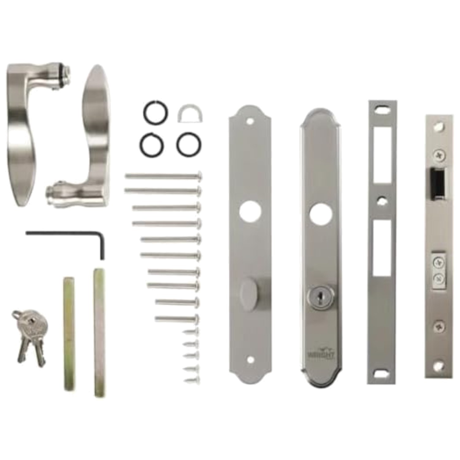 Stylish Mortise Lever Keyed Deadbolt Lock for Exterior Doors gallery