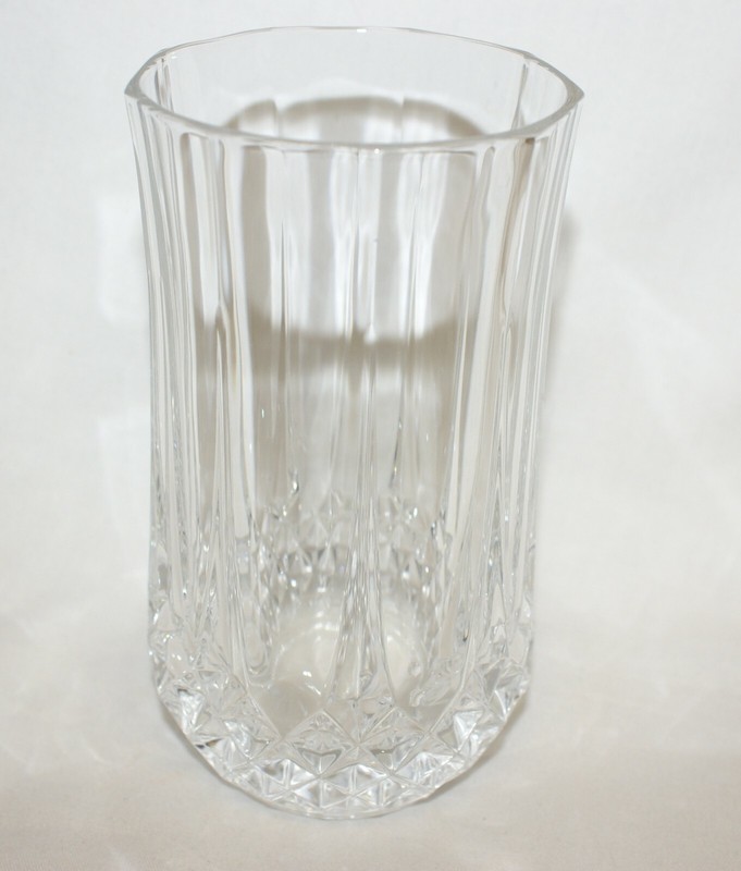 Cristal D'Arques Longchamp Stemware Flute Wine Glass Candlestick Ice Tea Crystal gallery