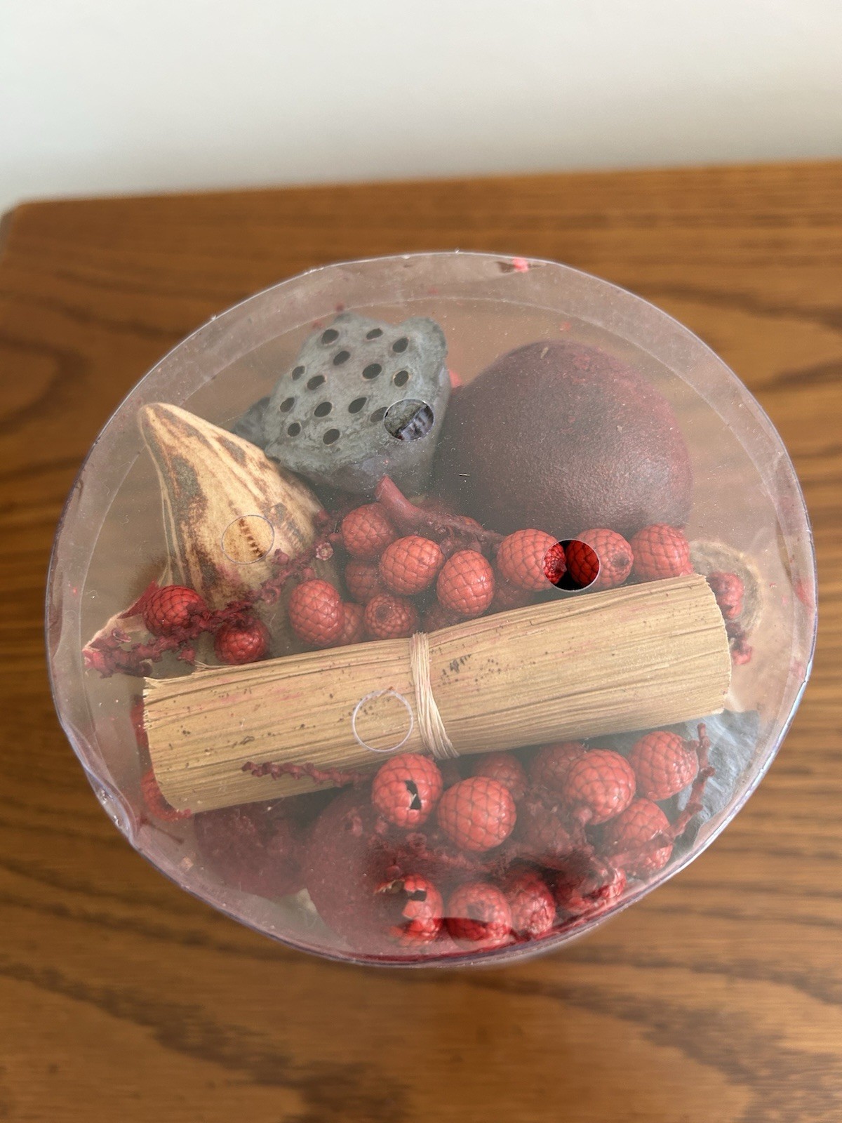 YANKEE CANDLE Dry Potpourri POMEGRANATE AND RED CURRANT 12 oz Retired HTF gallery