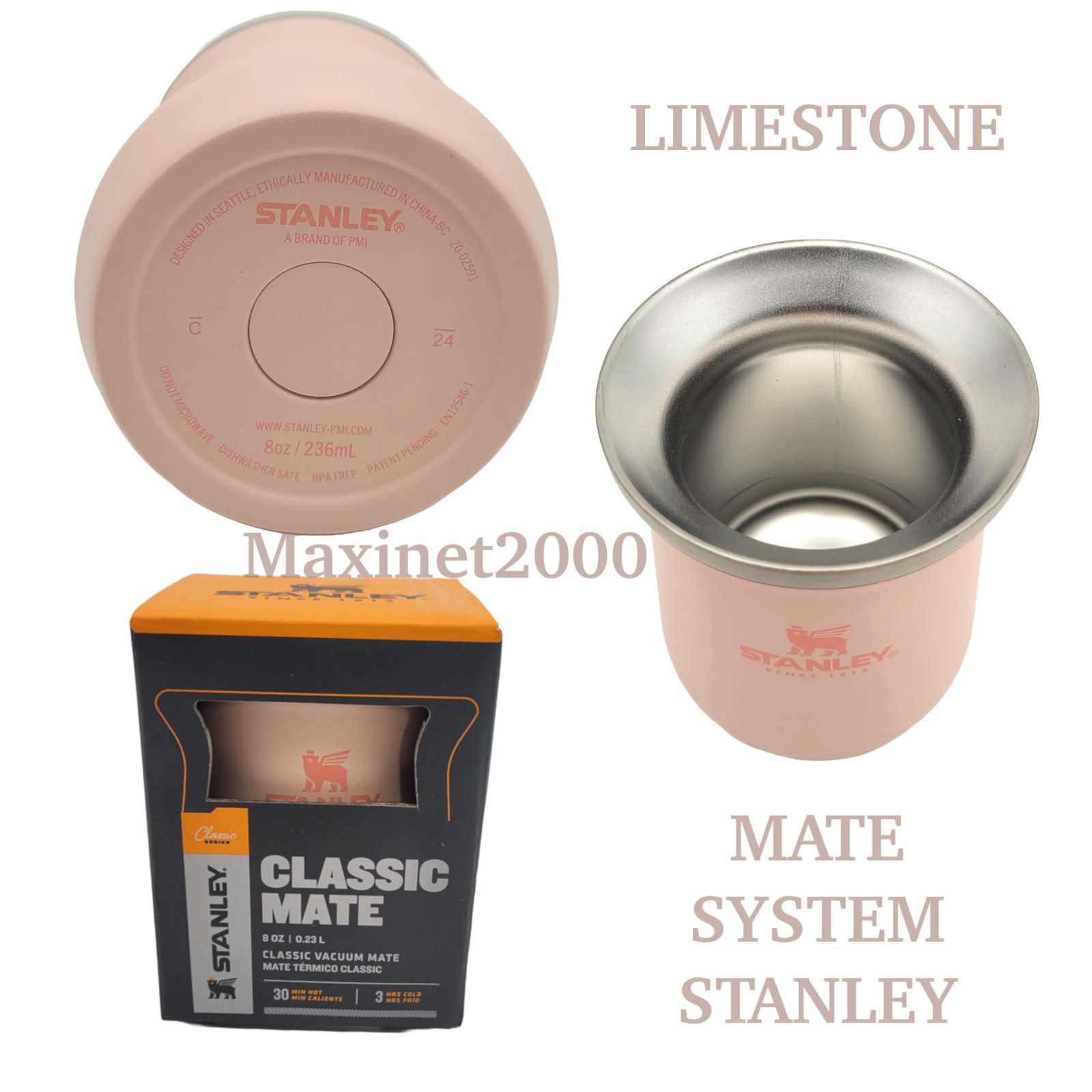Original LIMESTONE Mate System Mugs STANLEY Stainless Steel 236ml READY TO SHIP gallery
