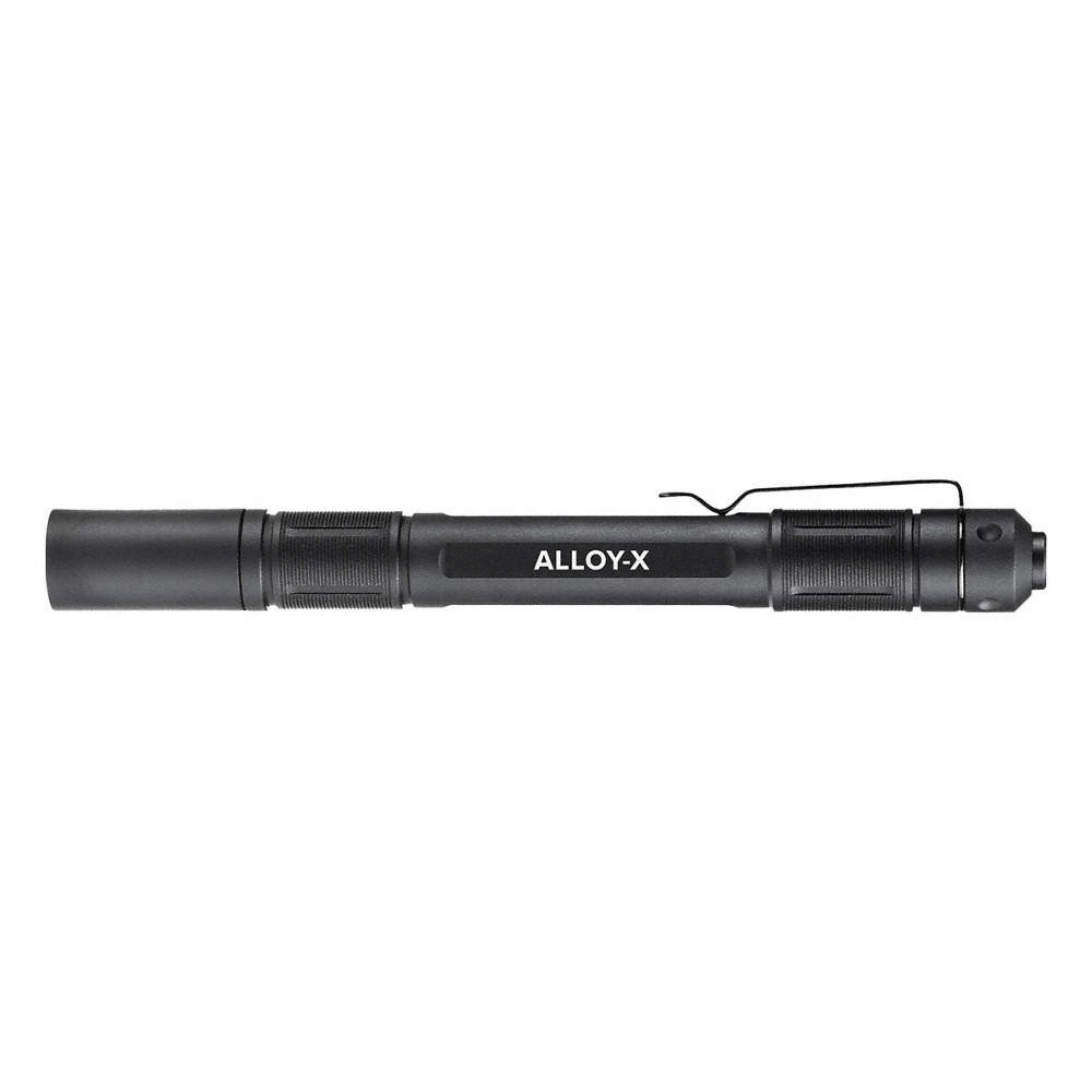 PRINCETON TEC Alloy-x Pen Light,LED,Lithium Ion,400 lm,Black 799ZG9 gallery