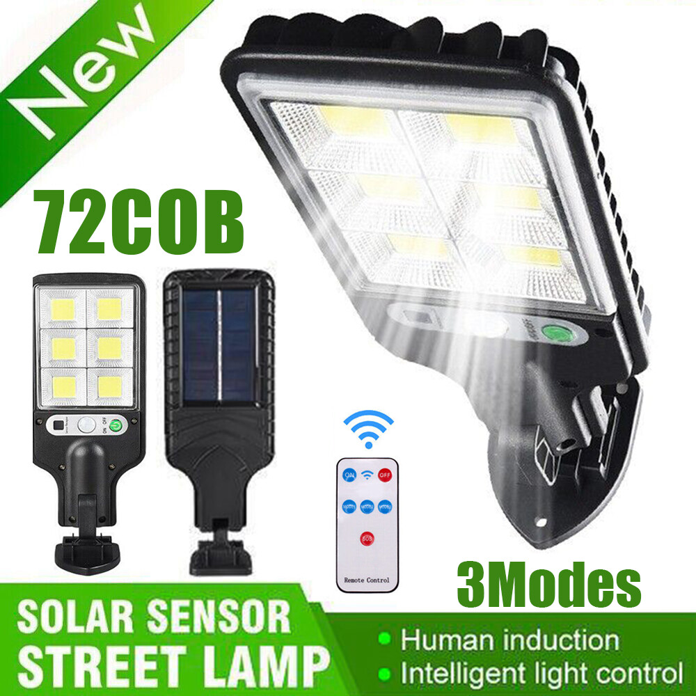 1000000LM LED Solar Motion Sensor Light Bright Garden Outdoor Street Wall Lamp gallery