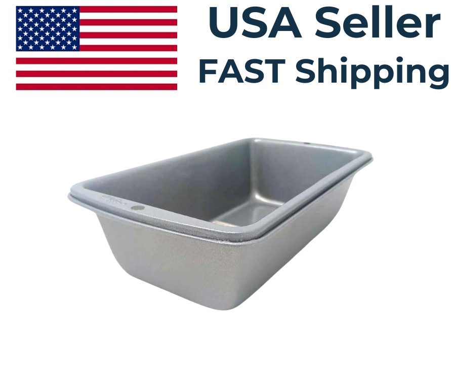 Wilton 191003159 Recipe Right Non-Stick Medium Loaf Pan, Silver gallery