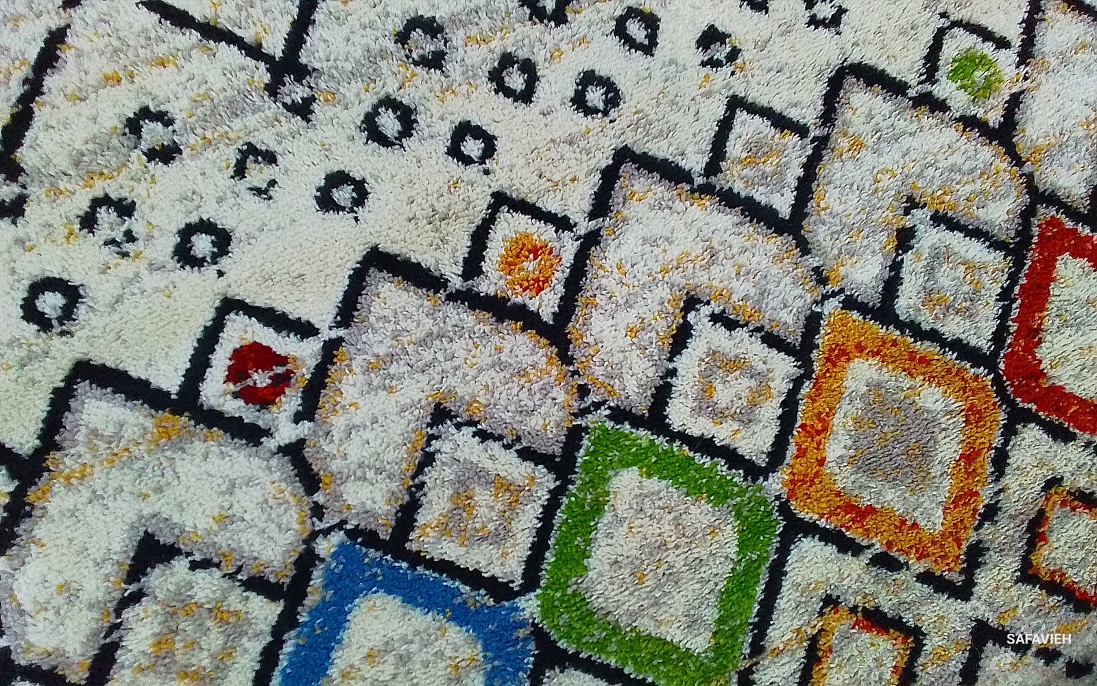 IVORY / MULTI 8'-0" x 10'-0" Flaw in Rug, Reduced Price 1172792942 AMS108K-8 gallery