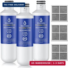 ADQ747935 Water Filter Replacement for LG Water Filter LT1000P/PC/PCS, AGF803007