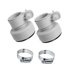 Multifunctional 2x 1.25″ to 1.5″ Type B Hose Adapter For Bestway Coleman Intex