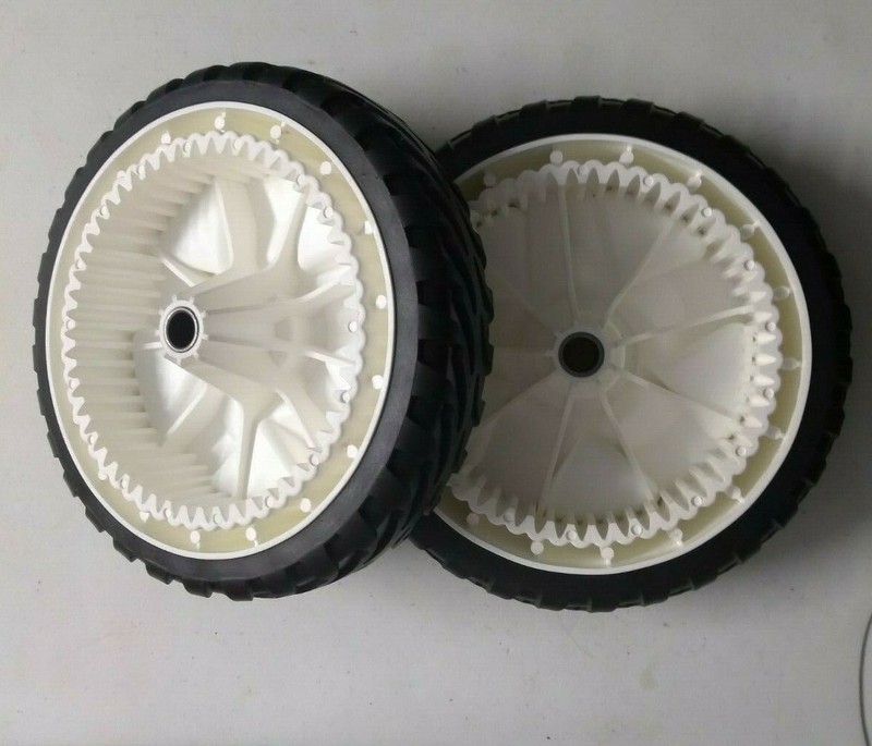 Two Toro 22" Recycler Mower Replacement FWD 8 Inch Drive Wheels 137-4832 gallery