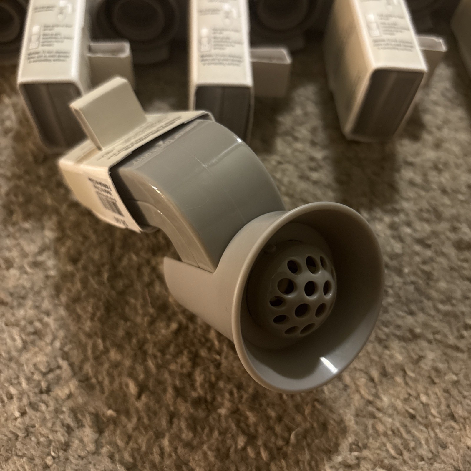 Bath & Body Works Gray Flare Wallflowers Fragrance Plug-In Diffuser - Pack of 4 gallery