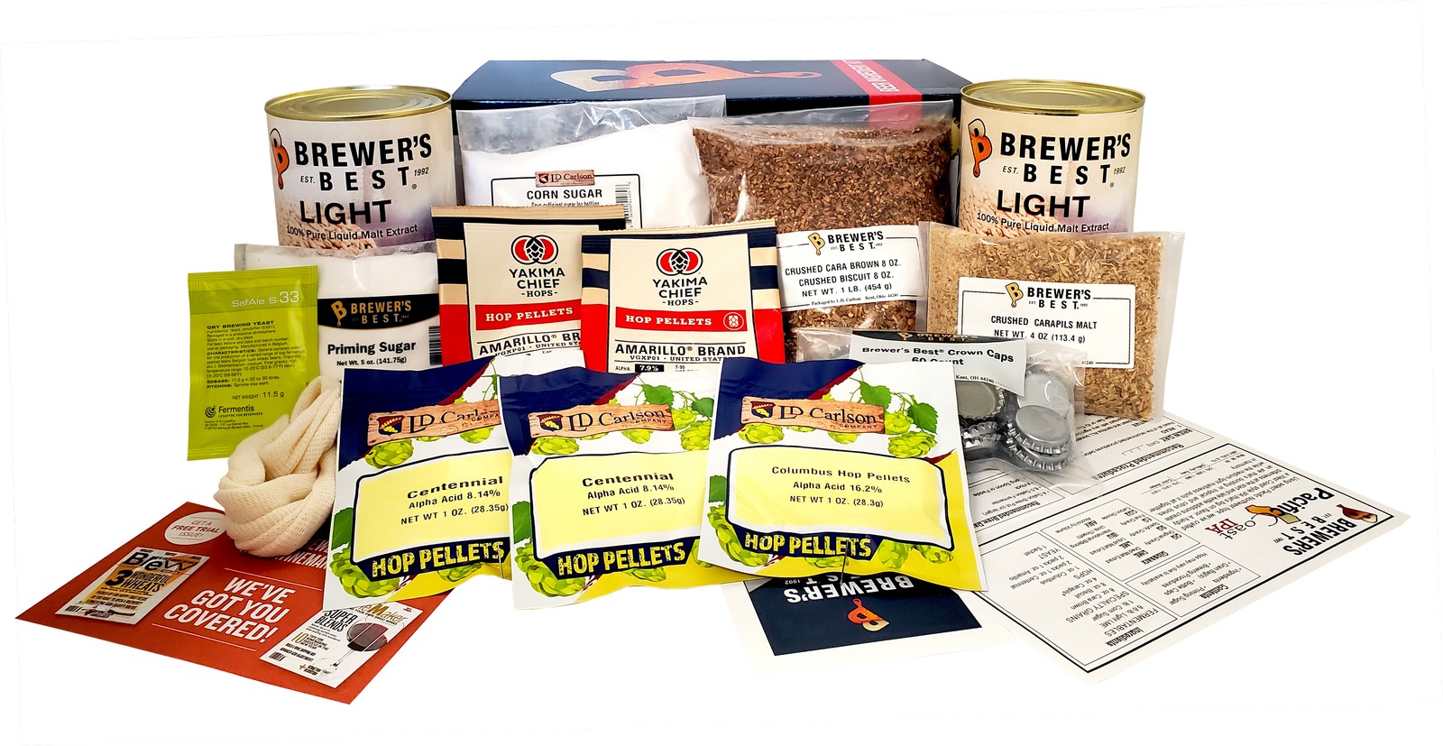 Pacific Coast IPA Beer Ingredient Kit for Home Brew Beer Making gallery