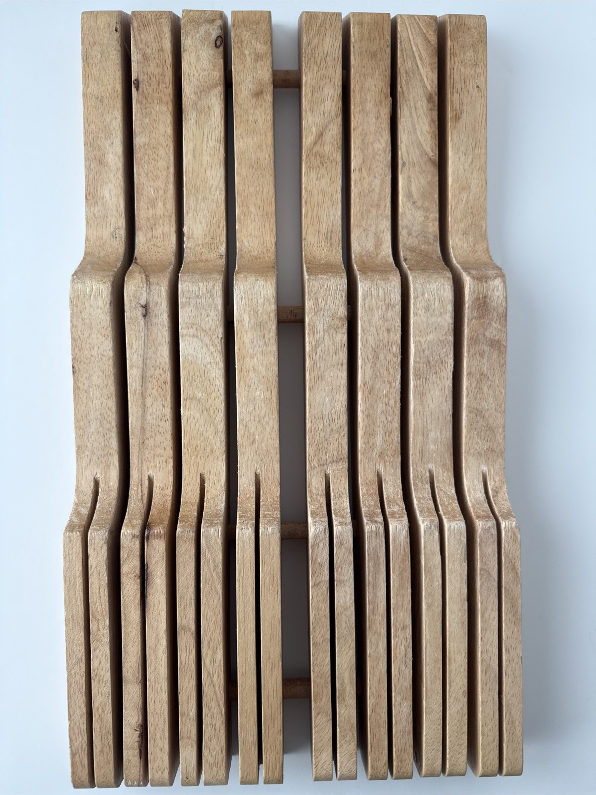 Wusthof In-Drawer Knife Slot Block Storage Organizer Wood Knife Tray Insert gallery