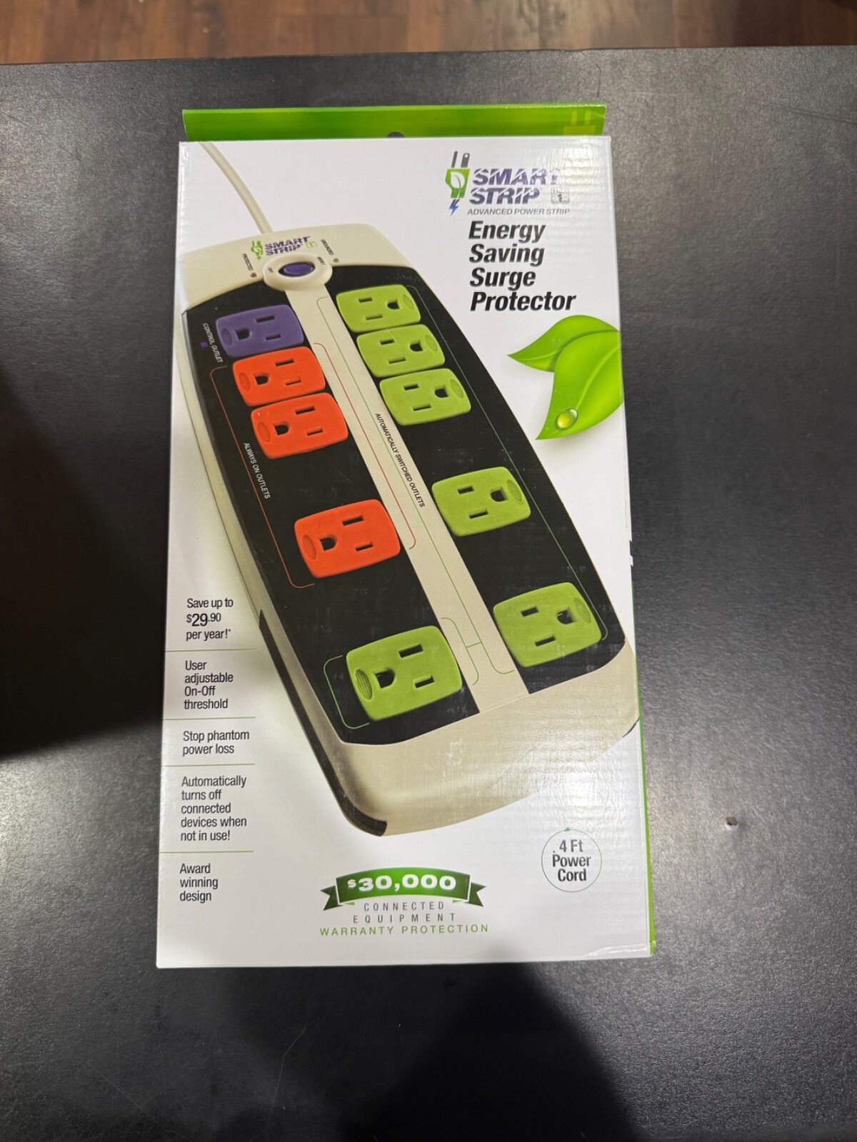 *NEW* BITS Ltd. Smart Strip Energy Saving Surge Protector LCG-3MVR gallery