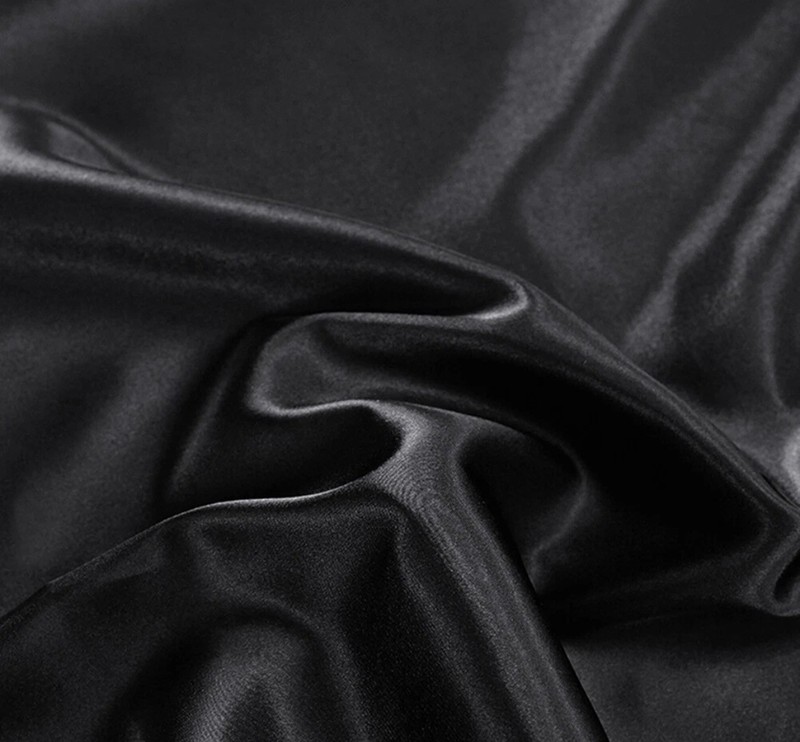 4 Pcs Smooth Satin Silk Sheet Set Deep Pocket Bed Sheet Wrinkle Fade Resistant gallery