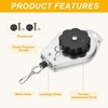 6.6-11lbs Retractable Spring Balancer 4.4 Feet Adjustable Spring Tool Silver gallery