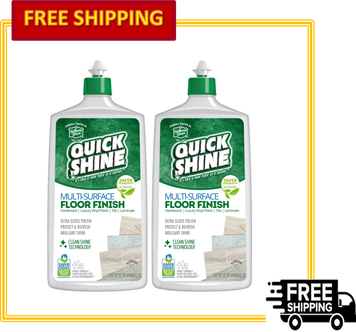 Quick Shine Multi Surface Floor Finish Long Lasting Shine for All Floors gallery