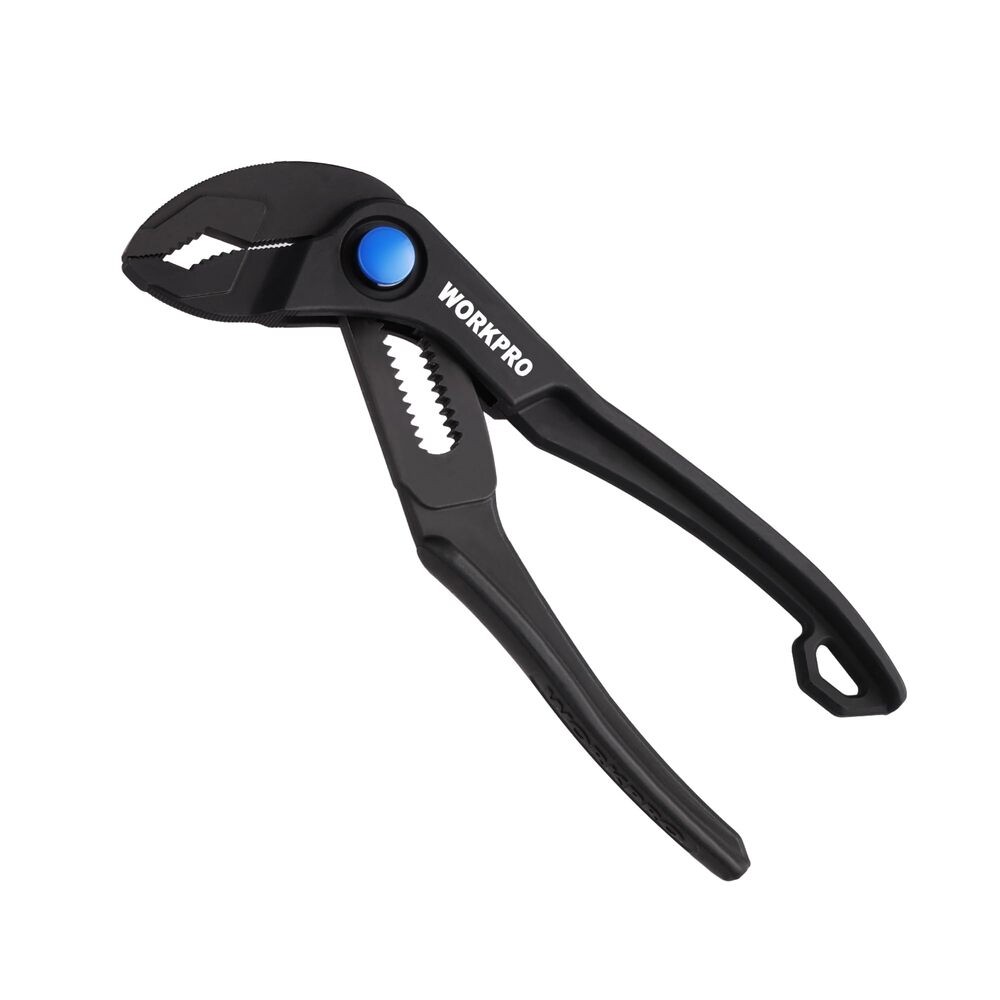 WORKPRO Mini Water Pump Pliers 4-Inch Groove Joint Pliers for Tight Space New gallery