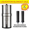 Berkey Travel Berkey Water Filter with 2 Premium Boroux Foundation Black Filters gallery