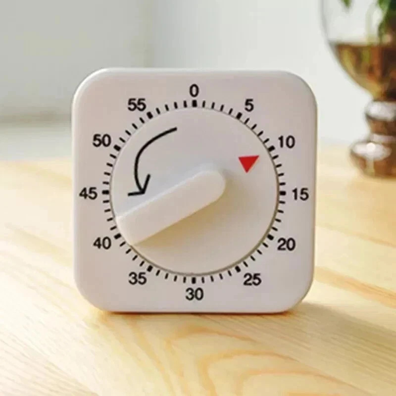1-Kitchen Timer 60 Minute Timing Bell Alarm Sound Home Baking Cooking Mechanical gallery