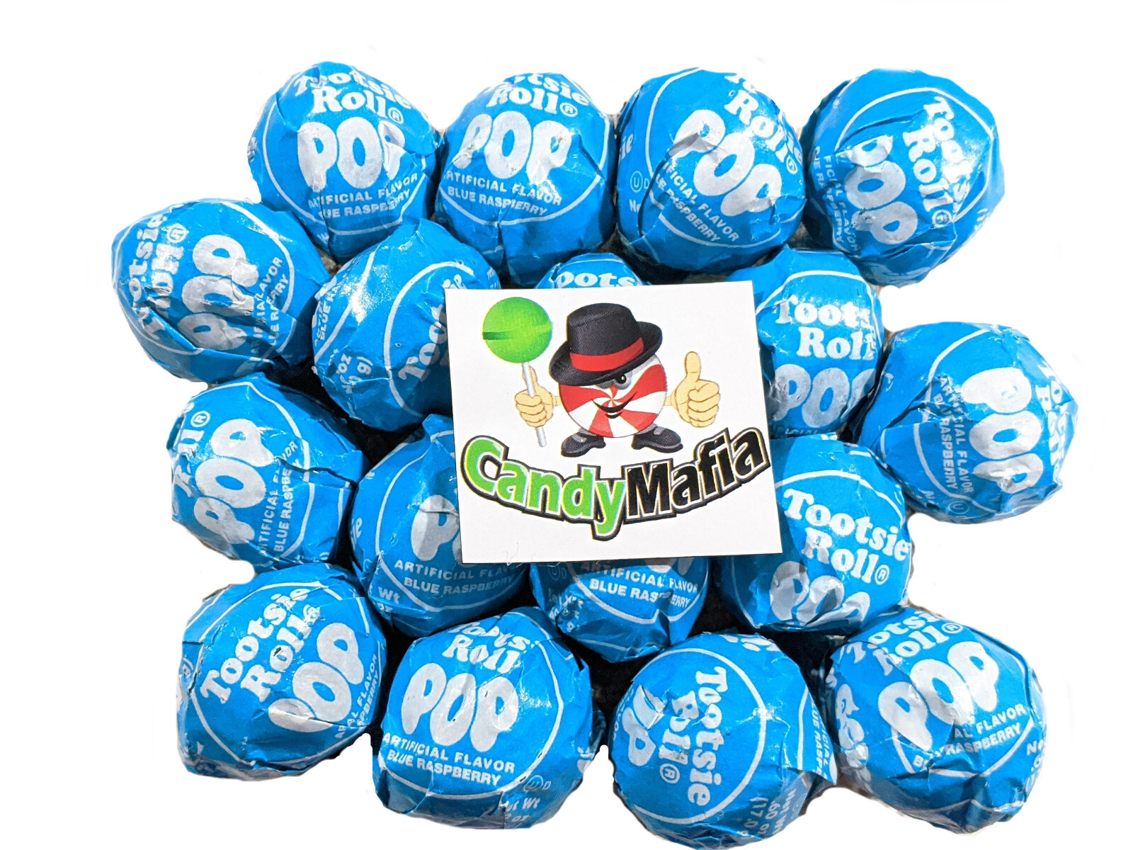 Tootsie Pops Blue Raspberry 30 Blue Raspberry Tootsie pop lollipop bulk candy gallery