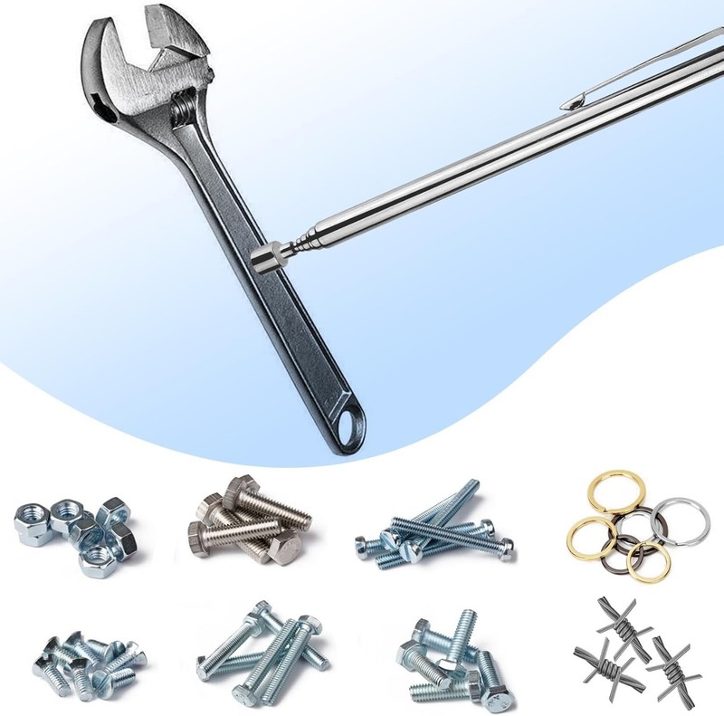 Compact Telescoping Magnetic Tool for Easy Retrieval - 4.92 to 25 Inches, 1 Tool gallery