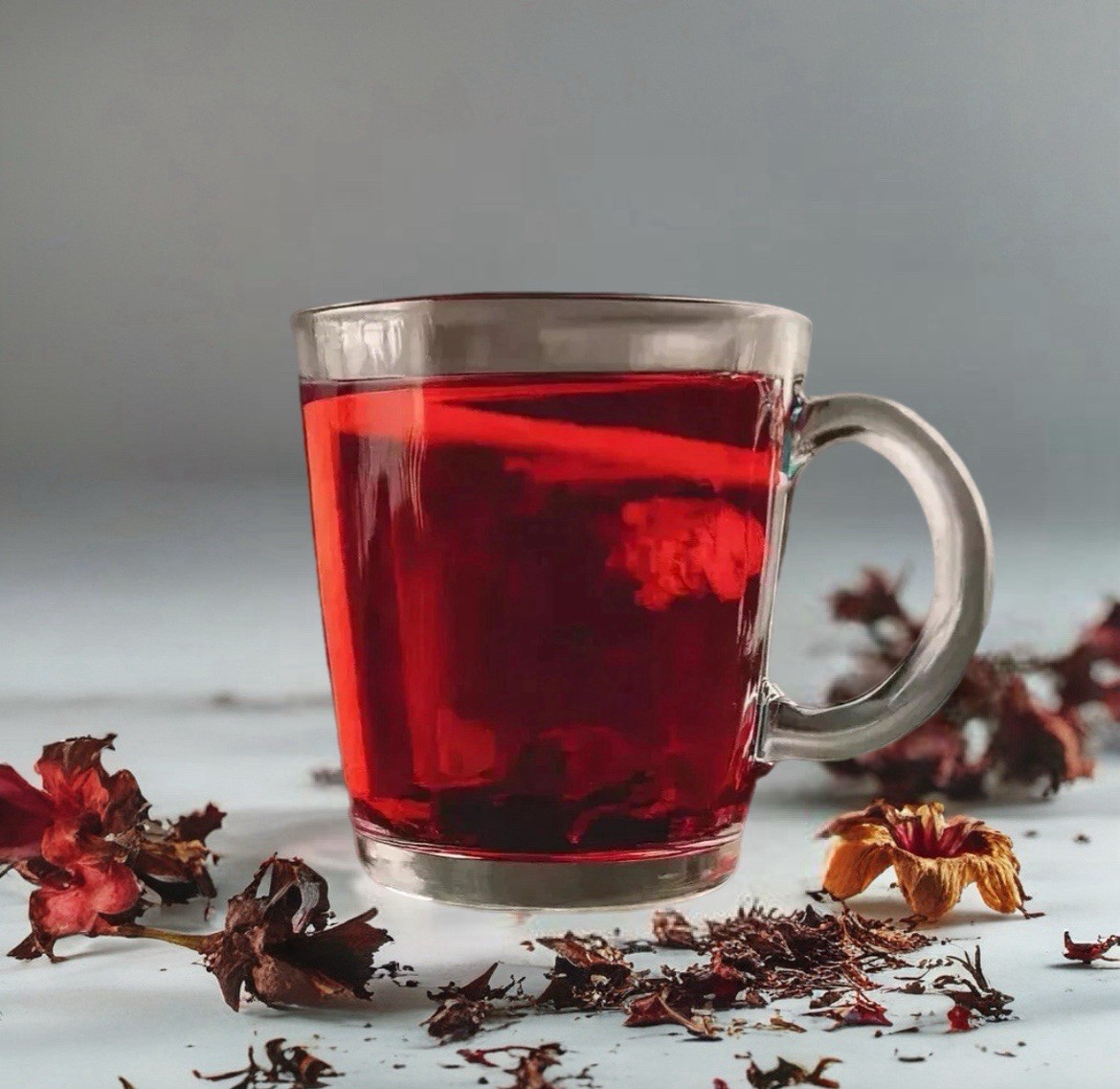 Hibiscus Tea - 2 Pound - Cut and Dried Natural Hibiscus Flowers "Jamaica" gallery