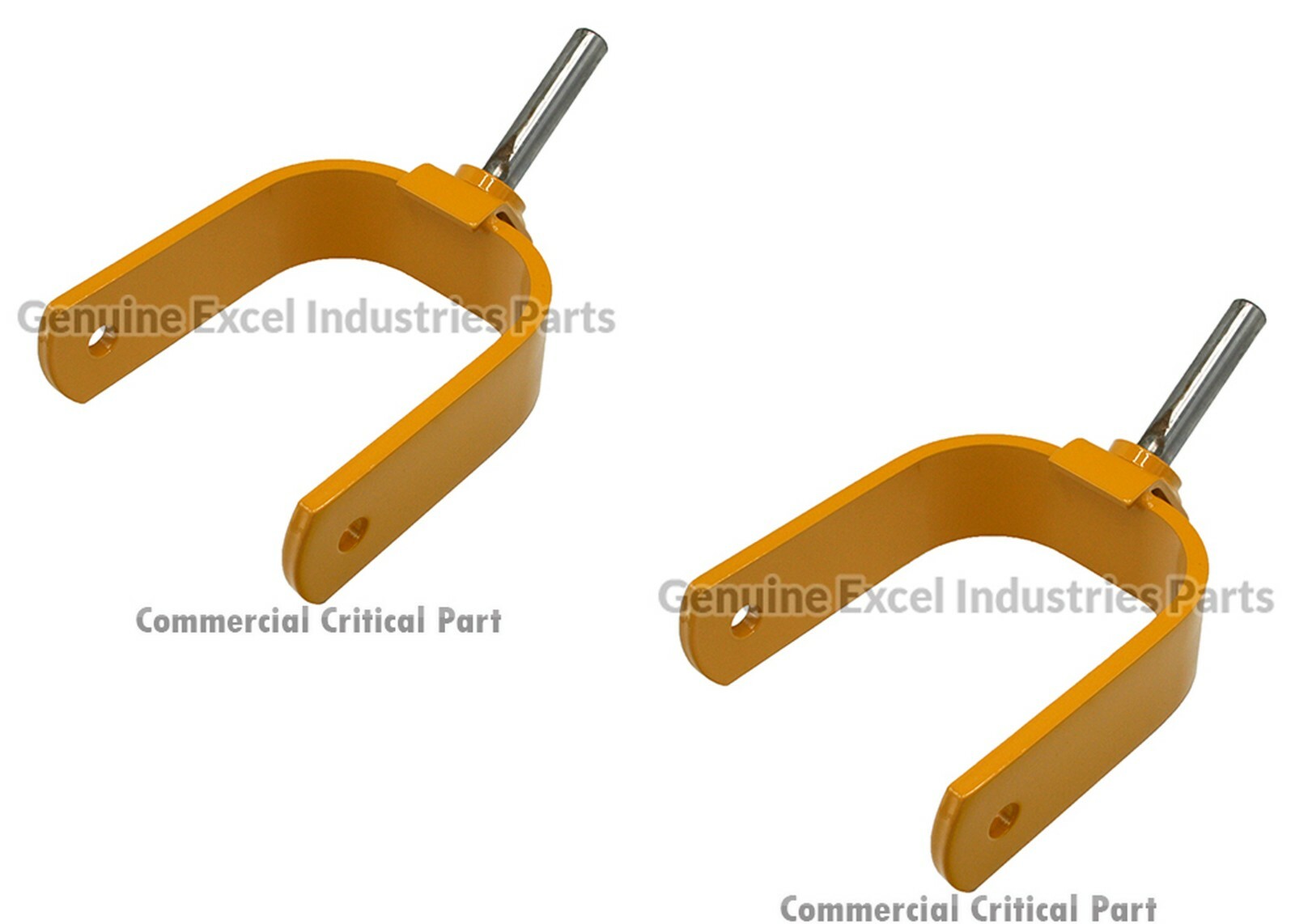 2 PK New OEM Hustler Super Z, X-One Zero Turn HD Front Caster Fork 116890 113621 gallery