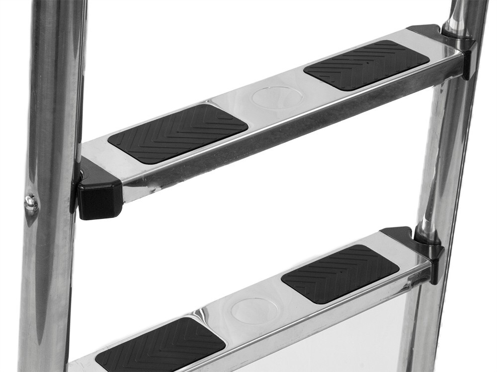 Aqua Select 4-Step Economy Inground Swimming Pool Ladder w/ Stainless Steps gallery