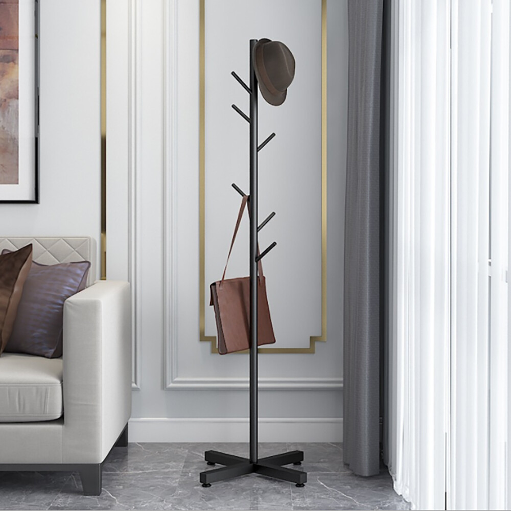 7 Hooks Coat Rack Hat Stand Tree Clothes Hanger Umbrella Holder Metal Organizer gallery