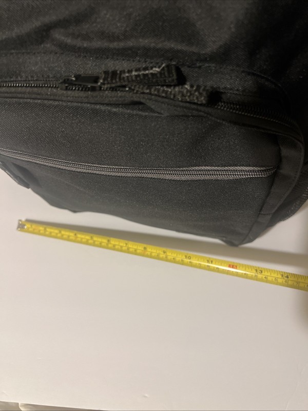 BN NT Solid Black Backpack 13.5" Length, 16" Height, 4.25" Depth 3