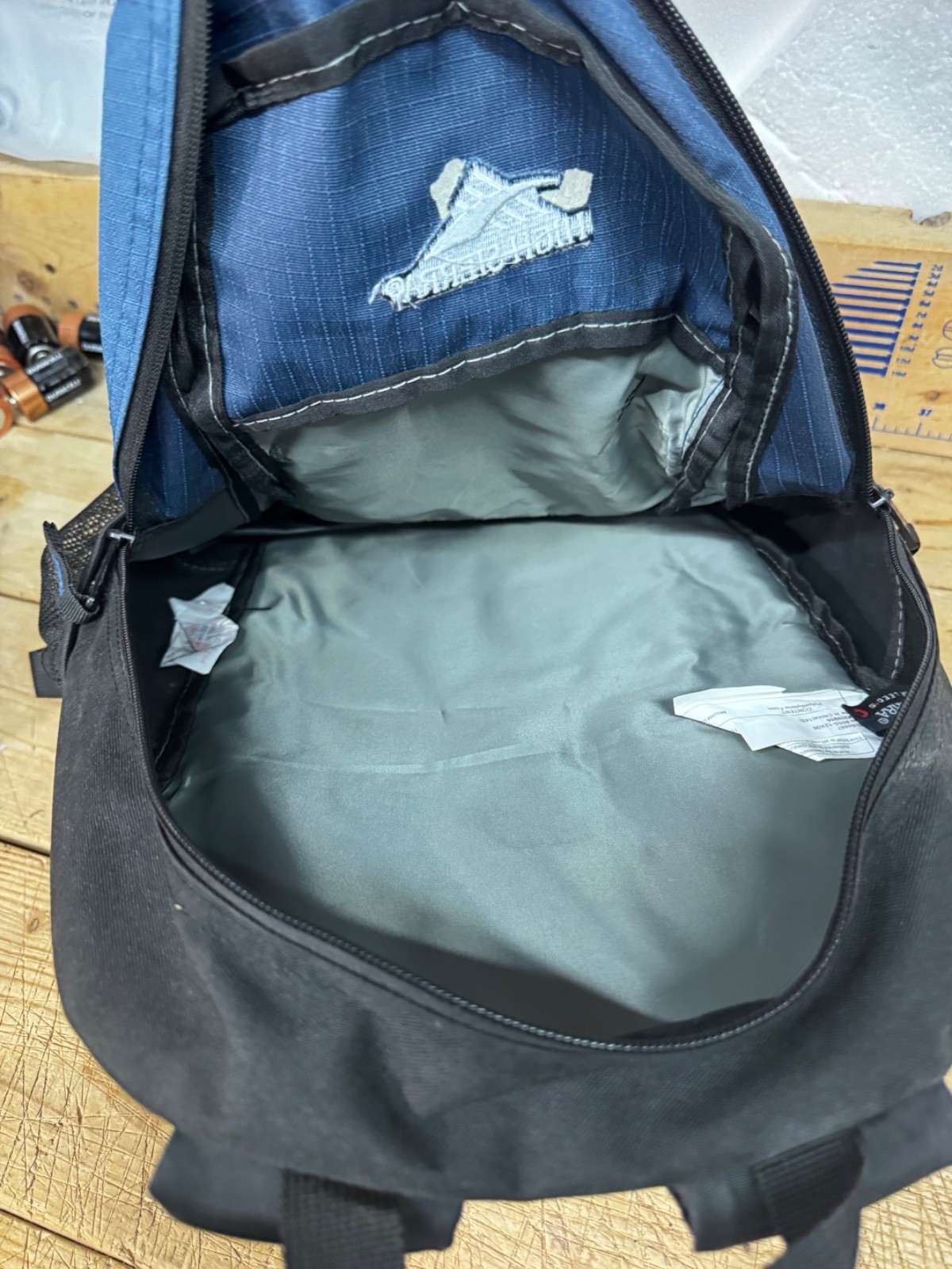 High Sierra backpack Blue/Black 3